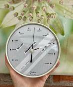 Nieuw - Laatse retro barometer met tekst - Gischard, Audio, Tv en Foto, Weerstations en Barometers, Ophalen of Verzenden, Nieuw