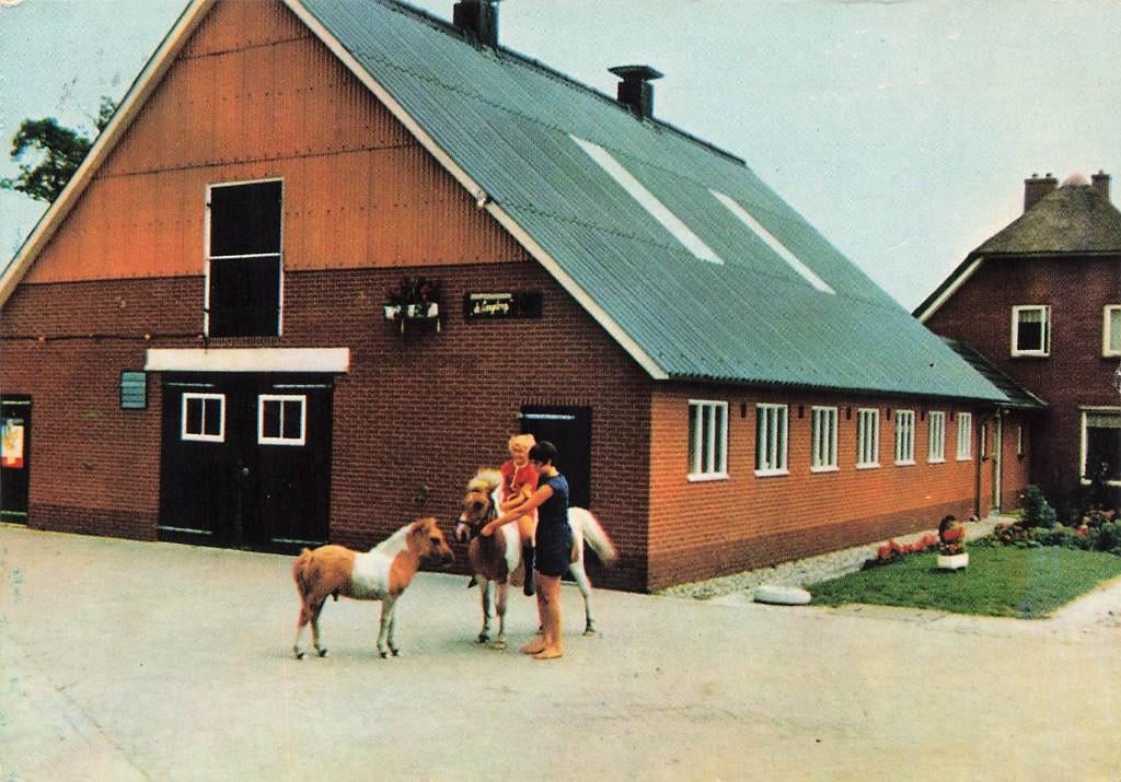 Markelo, Kampeerboerderij de Langenberg, Ophalen of Verzenden, 1960 tot 1980, Gelopen, Overijssel