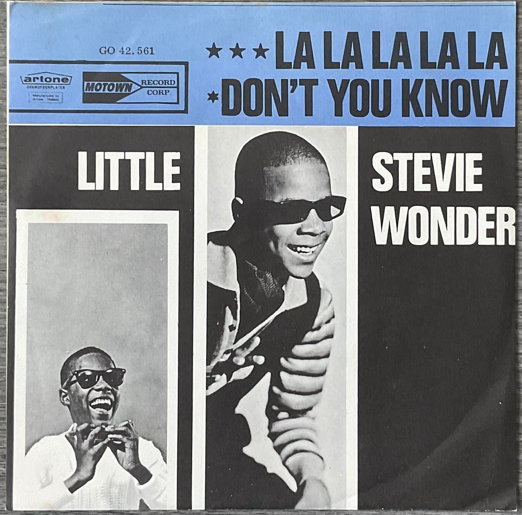 Little STEVIE WONDER - La la la la la (live!)(NL’63) ALS NW, Verzenden, Single