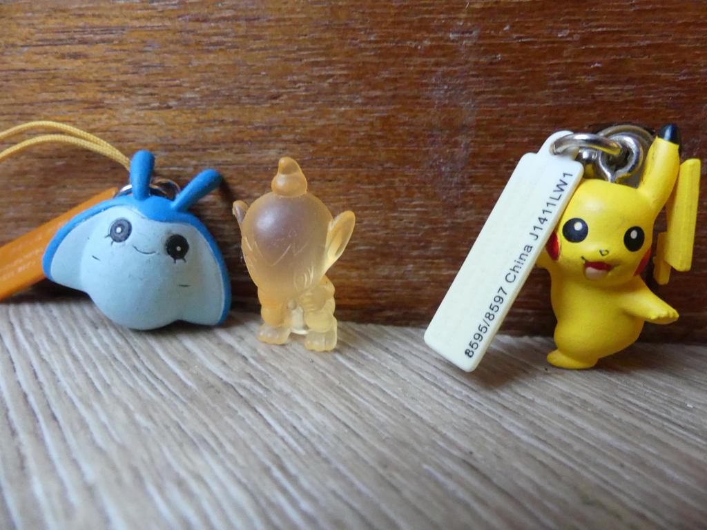 Pokémon sleutelhangertjes, Ophalen of Verzenden, Zo goed als nieuw