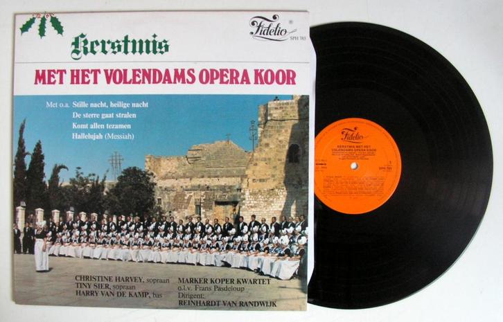 Kerstmis met het Volendams Opera Koor 13 nrs LP 1979 ZGAN, Cd's en Dvd's, Vinyl | Overige Vinyl, Zo goed als nieuw, 12 inch, Ophalen of Verzenden