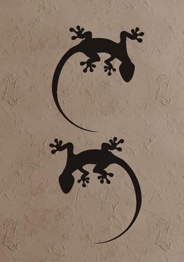 caravan camper bus sticker set van 2 gekko's, Caravans en Kamperen, Camper-accessoires, The River House, Info@theriverhouse.nl