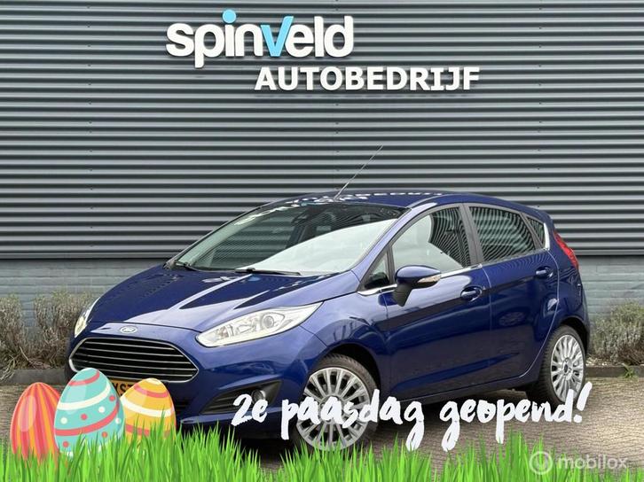 Ford Fiesta 1.0 EcoBoost Titanium - Navi - Dealer onderhoude, Auto's, Ford, Bedrijf, Te koop, Fiësta, ABS, Airbags, Airconditioning