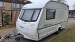 Caravan Highlander Design 380 - Goed onderhouden, Caravans en Kamperen, Caravans, Overige merken, Tot en met 3, Particulier, Tot 4 meter