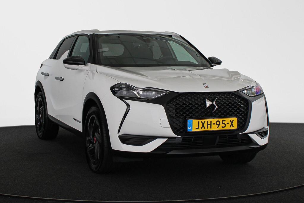 DS 3 Crossback E-Tense Performance Line+ 50 kWh SOH 100% App, Auto's, DS, 136 pk, Gebruikt, Alcantara, 320 km