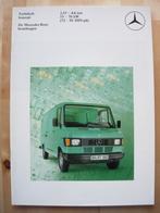 Mercedes Brochure 1984 207 209 210 307 309 310 407 409 D 410, Zo goed als nieuw, Mercedes-Benz, Mercedes, Ophalen of Verzenden