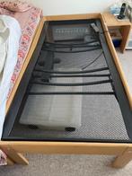 Auping auronde bedden (90x200 cm) beuken, Ophalen, Gebruikt, 90 cm, 200 cm