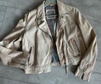 Gipsy , leren jasje , maat L, Ophalen of Verzenden, Zo goed als nieuw, Maat 38/40 (M), Beige