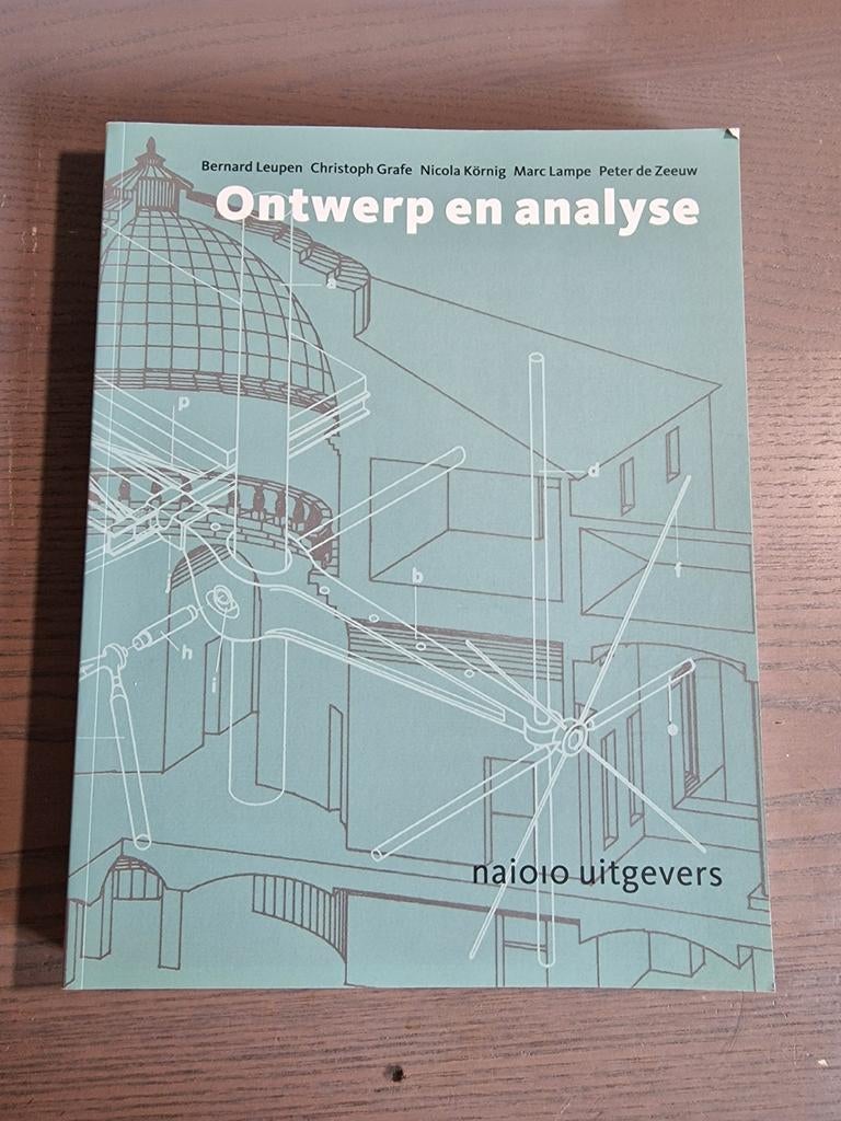 Ontwerp en analyse - Bernard Leupen e.a., Boeken, Kunst en Cultuur | Architectuur, Ophalen of Verzenden