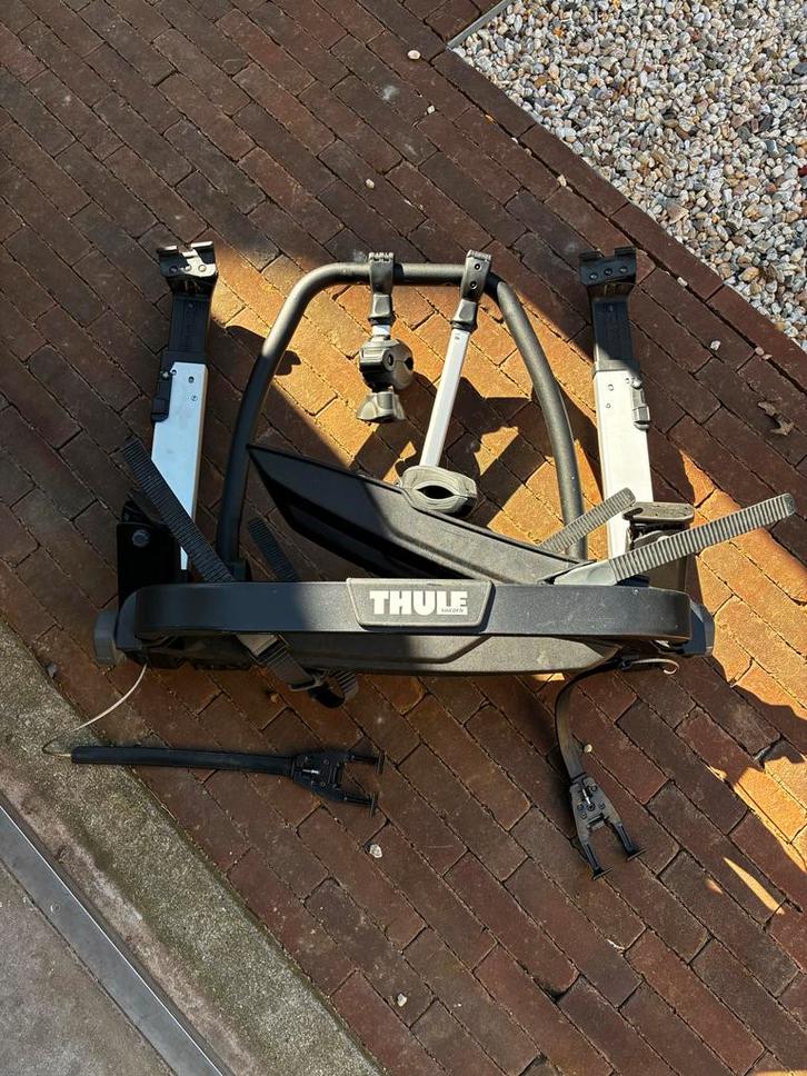 Thule Outway Platform 2 fietsendrager, Auto diversen, Fietsendragers, Gebruikt, Achterklepdrager, 2 fietsen, Ophalen