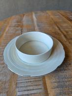 Botervloot met zilveren rand, Ophalen of Verzenden