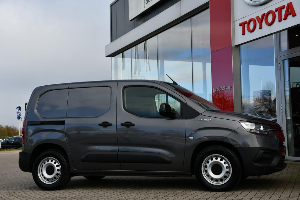 Toyota PROACE CITY Electric Live 50 kWh Automaat 136pk | Nav, Auto's, Bestelauto's, 12 maanden, Gebruikt, Zwart, Origineel Nederlands