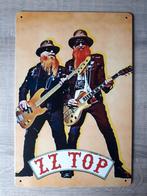ZZ Top 20x30 cm Reclamebord, Verzamelen, Ophalen of Verzenden, Nieuw, Poster, Artwork of Schilderij