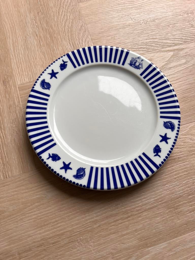 Dinner en ontbijt borden 5 st., Gebruikt, Ophalen of Verzenden, Bord(en), Overige stijlen