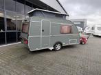 Kip Kompakt 37 KK Langslaper + Zit 680KG leeg hefdak caravan, Caravans en Kamperen, Caravans, Kip, Bedrijf, Treinzit, Tot en met 3