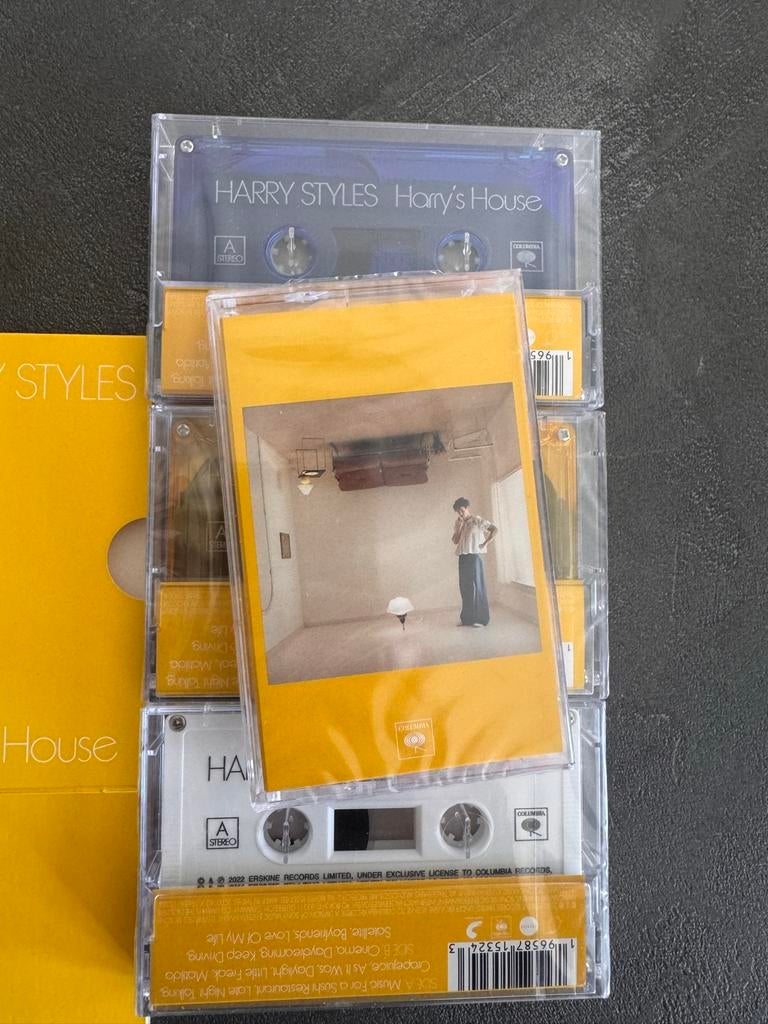 Harry Styles - Harry’s House cassette box (4 stuks gesealed), Cd's en Dvd's, Cassettebandjes, 2 t/m 25 bandjes, Ophalen of Verzenden