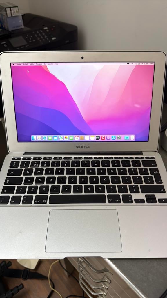 Macbook Air 11” early 2015, Computers en Software, Apple Macbooks, Gebruikt, Qwerty, Ophalen of Verzenden, 128 GB of minder
