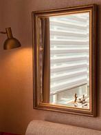 Elegante gouden spiegel in Hollywood Regency stijl, Huis en Inrichting, Woonaccessoires | Spiegels, Minder dan 50 cm, Gebruikt