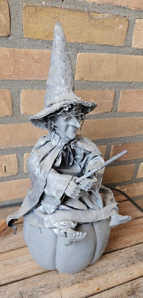Heks, Brocante, Kunststof, Ophalen of Verzenden, Zo goed als nieuw