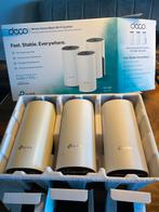 3x TP-Link Deco AC1200 Mesh WiFi Systeem, Ophalen of Verzenden, Gebruikt, Router
