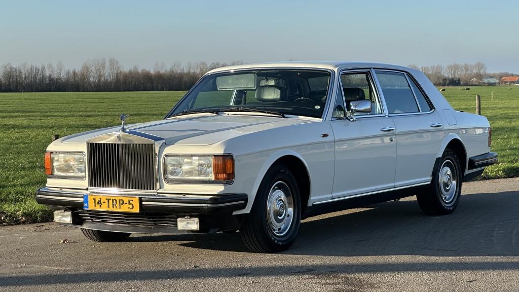 Rolls-Royce Silver Spirit 6.8 - V8 - Elegantie * (bj 1989), Auto's, Automaat, Wit, Leder, Bedrijf