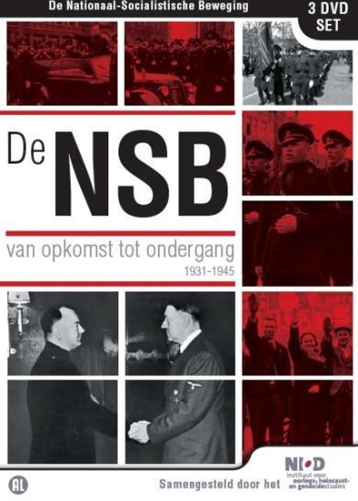 De NSB - Van Opkomst Tot Ondergang ( Nieuw Geseald ) 3 dvd, Vanaf 12 jaar, Ophalen of Verzenden, Nieuw in verpakking, Oorlog of Misdaad