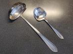 Arno 90 - verzilverd bestek - soeplepel - aardappellepel, Antiek en Kunst, Curiosa en Brocante, Ophalen of Verzenden