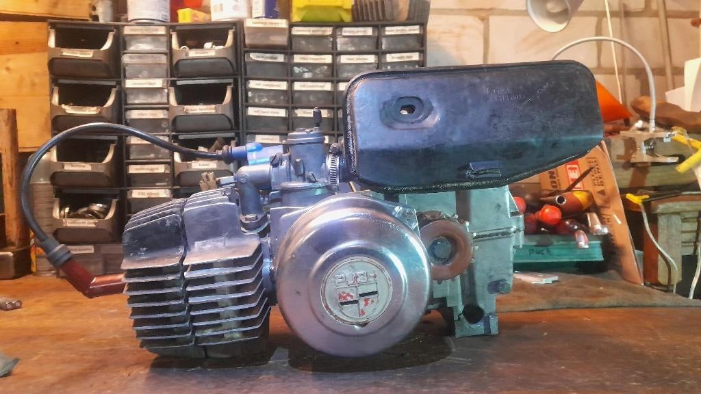 Puch Maxi 4lager blok Plug & Play, Fietsen en Brommers, Brommeronderdelen | Puch, Zo goed als nieuw, Blok, Ophalen
