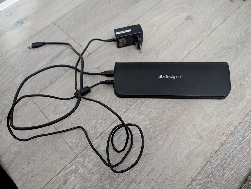 Startech Universele USB 3.0 Dual Display Docking Station, Computers en Software, Dockingstations, Ophalen, StarTech, Docking station