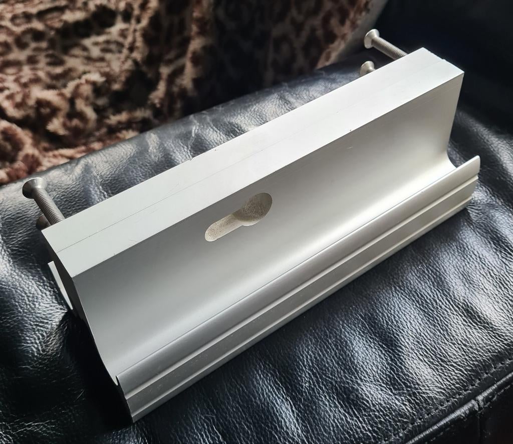 Schuifpui beslag - Aluminium, Ophalen