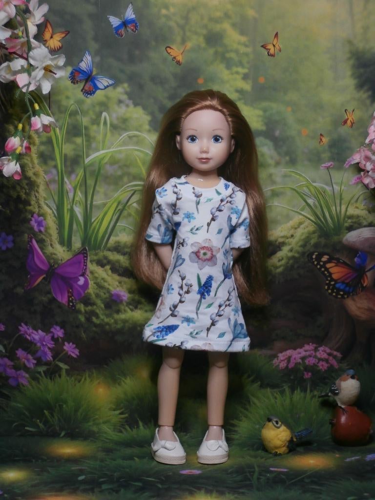 Jolina Ballerina: Lente jurkje! Voor F., Kinderen en Baby's, Speelgoed | Poppen, Ophalen of Verzenden, Nieuw, Overige typen