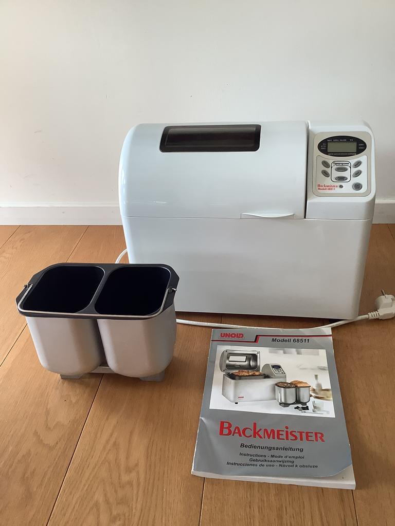 Unold Backmeister Modell 68511 NIEUWE AANDRIJFRIEMEN!, Ophalen of Verzenden, Zo goed als nieuw