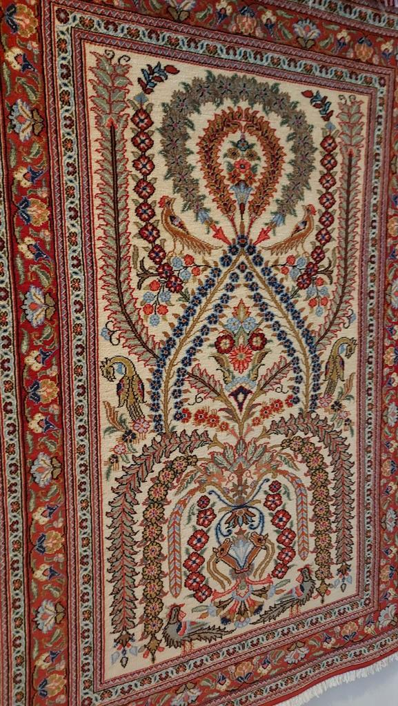 Prachtig handgeknoopt Perzisch tapijt voor € 764,-, Huis en Inrichting, Stoffering | Tapijten en Kleden, Nieuw, 50 tot 100 cm