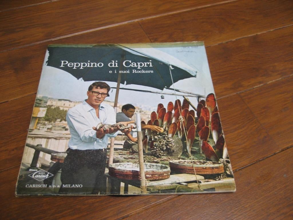 Early sixties peppino di capri et suoi rockers lp, Ophalen of Verzenden, 1960 - 1969, Gebruikt, 12 inch