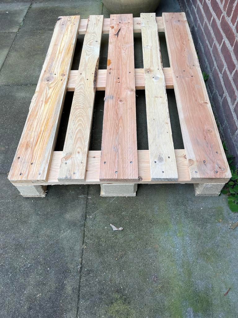 Stevige EPAL Pallet - Zo goed als nieuw, Doe-het-zelf en Verbouw, Hout en Planken, Ophalen, Zo goed als nieuw, 50 mm of meer, Pallet