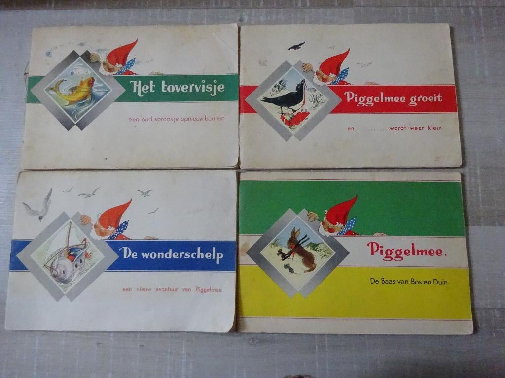 4 BOEKEN VAN PIGGELMEE  - VAN NELLE ROTTERDAM, Ophalen of Verzenden, Gelezen