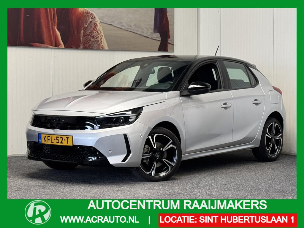 Opel Corsa 1.2 TURBO GS NAVIGATIE VIA APPLE CARPLAY/ANDROID, Auto's, Opel, Bedrijf, Te koop, Corsa, ABS, Achteruitrijcamera, Airbags