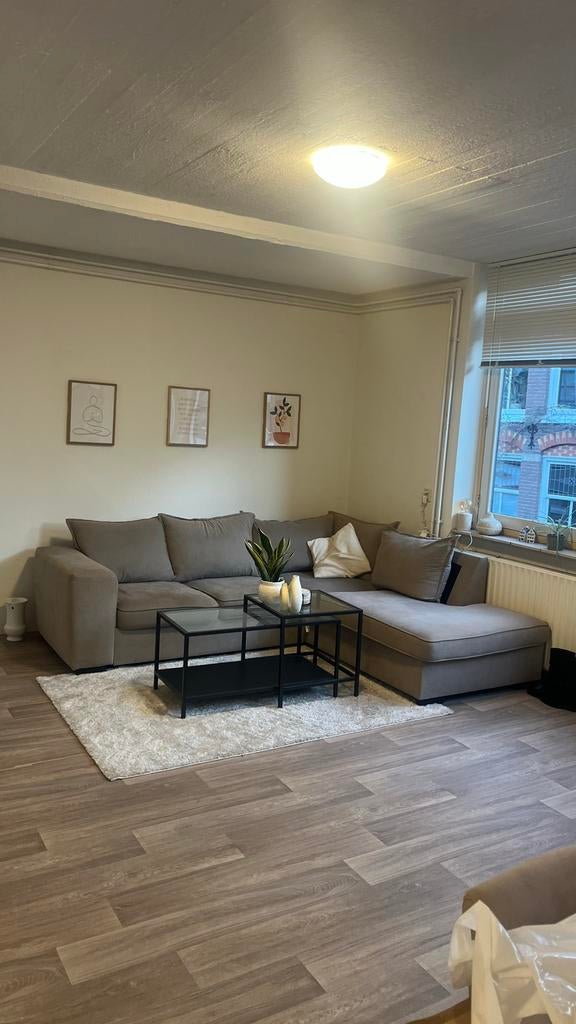 Mooie ruime hoekbank | schoon & netjes | €1500 nieuwprijs, Huis en Inrichting, Banken | Bankstellen, Gebruikt, Hoekbank, Vierpersoons of meer