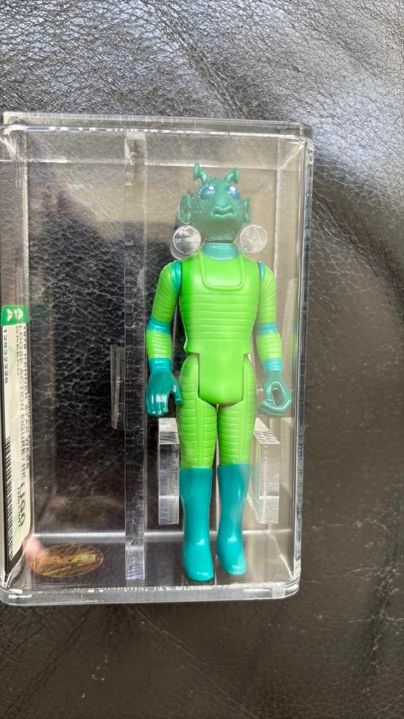 Star wars Greedo AFA U90, Verzamelen, Star Wars, Ophalen of Verzenden, Zo goed als nieuw, Actiefiguurtje