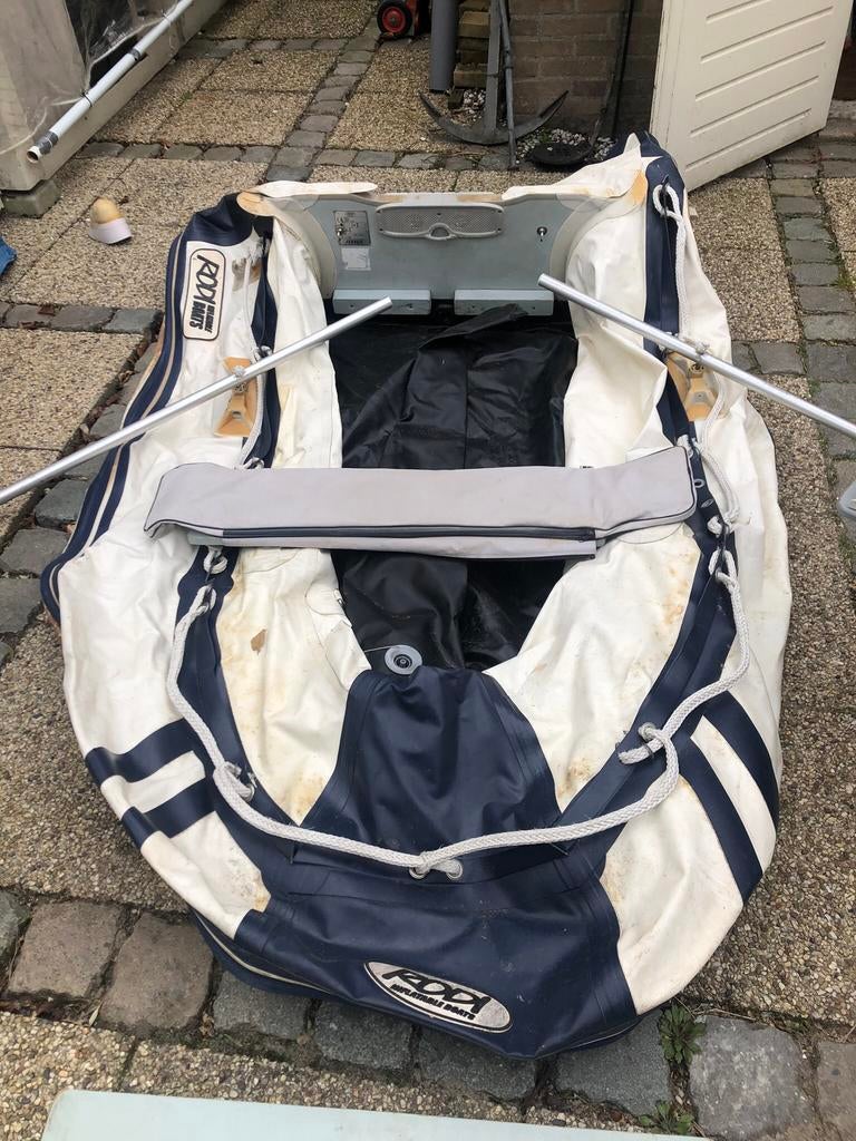 Te koop Rubber boot RODI, Watersport en Boten, Kano's, Ophalen, Zo goed als nieuw, Twee personen, Overige typen