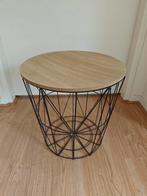 Bijzettafel, Huis en Inrichting, Tafels | Bijzettafels, Minder dan 45 cm, Minder dan 55 cm, Modern, Industrieel, Rond