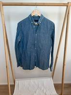 36- Blauw overhemd spijkerstof Jack & Jones, -, Blauw, -, -