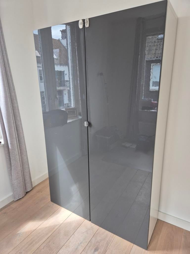 Praktische Ikea Besta kast B120xD40xH200cm, Ophalen, Gebruikt