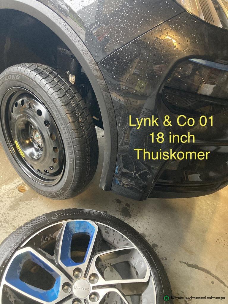 Reservewiel Thuiskomer LYNK & CO VOLVO XC40 60 FORD Kuga 18", Gebruikt, 145 mm, -, -