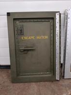 Aluminium vluchtdeur NATO container - Camper/Vrachtwagen, Doe-het-zelf en Verbouw, Ophalen, Gebruikt, Minder dan 80 cm, Minder dan 200 cm