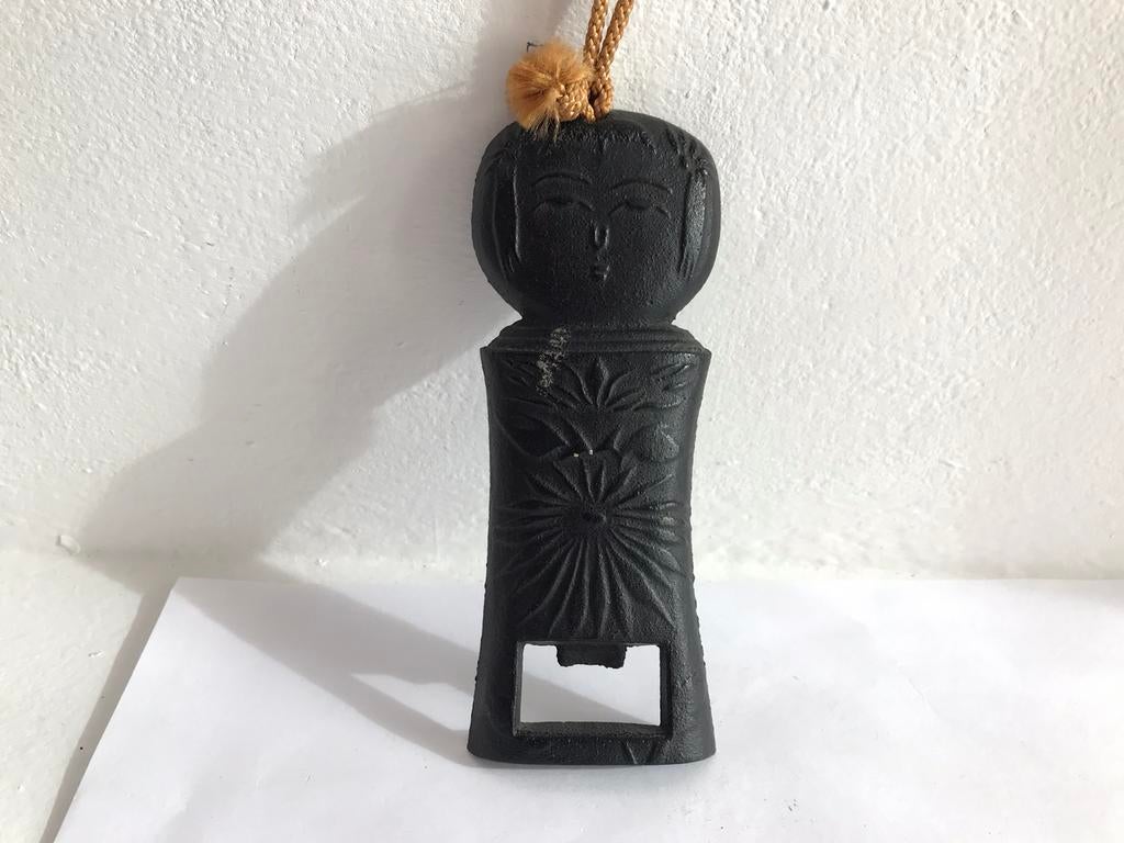 Kokeshi metalen opener Japan, Ophalen of Verzenden