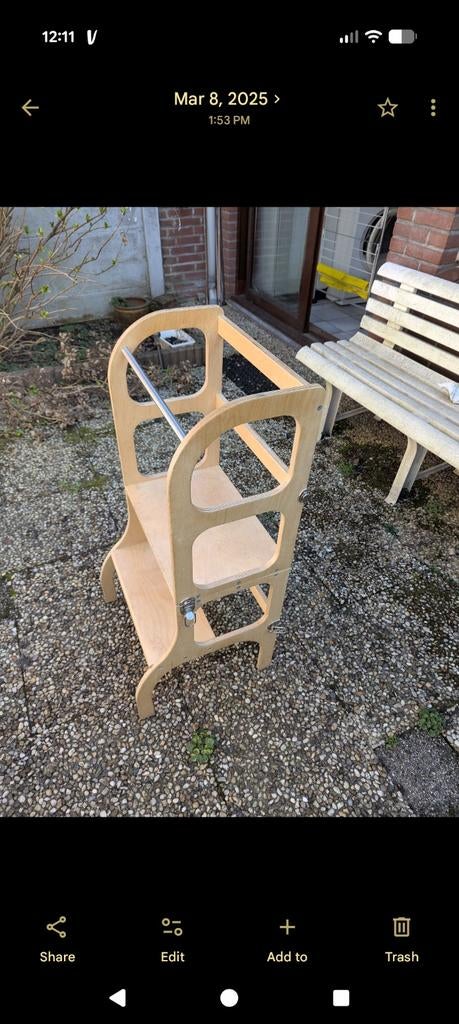 Montessori Ette Tete tower/desk, Ophalen of Verzenden