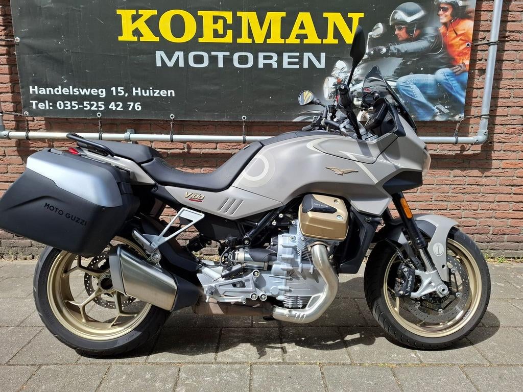MOTO GUZZI V 100 MANDELLO Aviazione Navale (bj 2023) NL V100, 2 cilinders, Motorrijbewijs A, Bedrijf, Onbekend