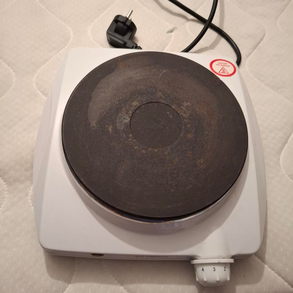 Alpine elektrische kookplaat 750W - Ideaal voor camping, Ophalen of Verzenden, Gebruikt