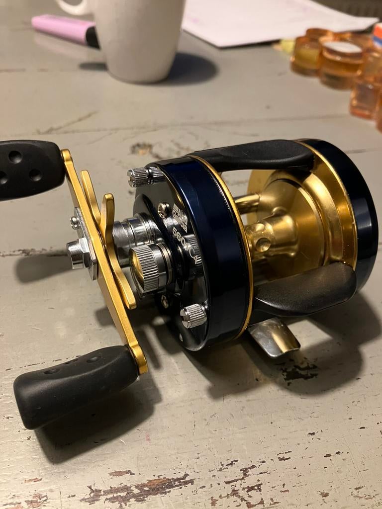 Abu Ambassadeur 5601 C4, Watersport en Boten, Hengelsport | Roofvissen, Ophalen of Verzenden, Zo goed als nieuw, Molen